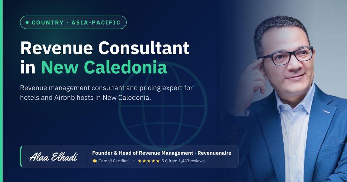 Revenue management consultant in New Caledonia