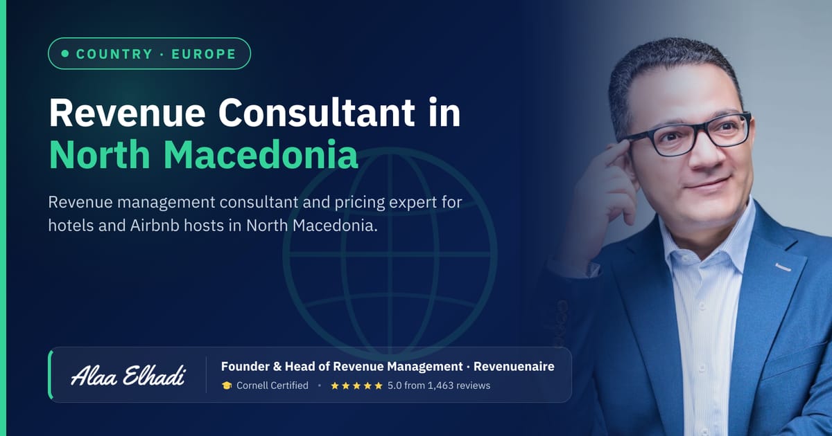 Revenue management consultant in North Macedonia