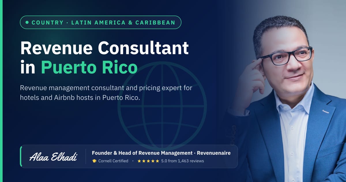 Revenue management consultant in Puerto Rico