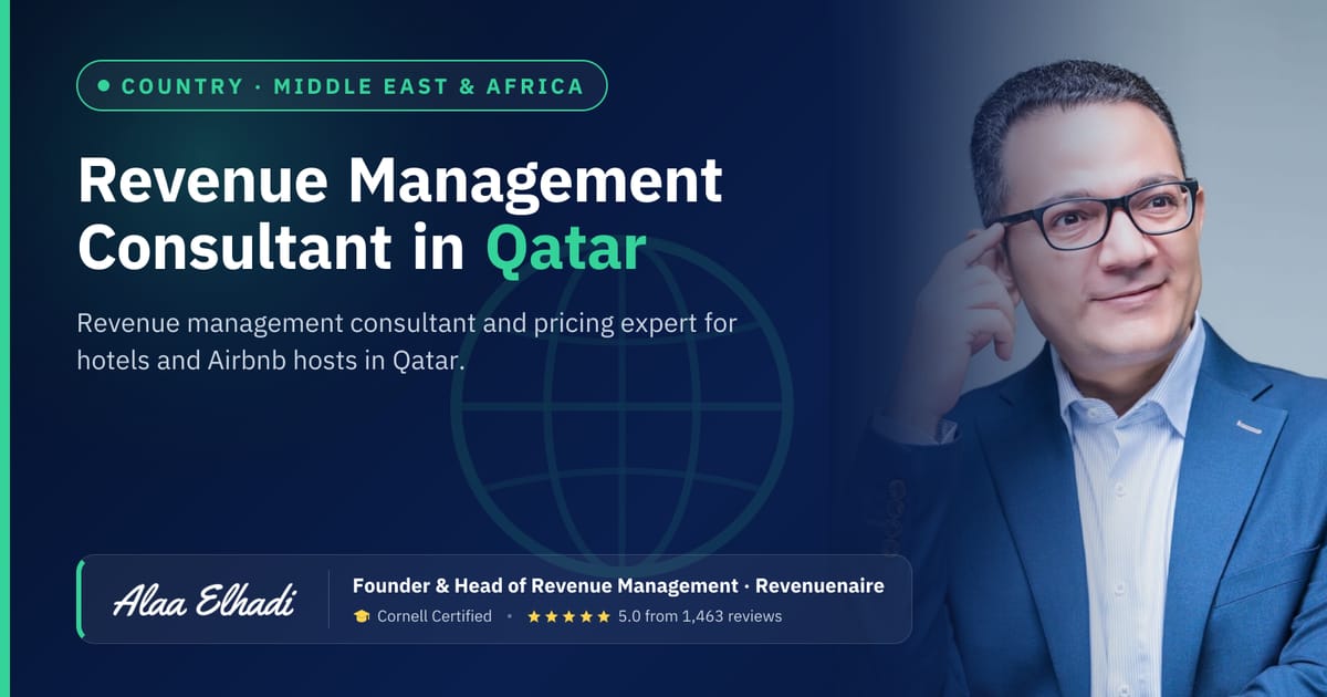 Revenue management consultant in Qatar