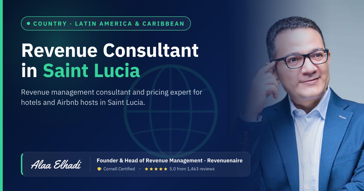 Revenue management consultant in Saint Lucia