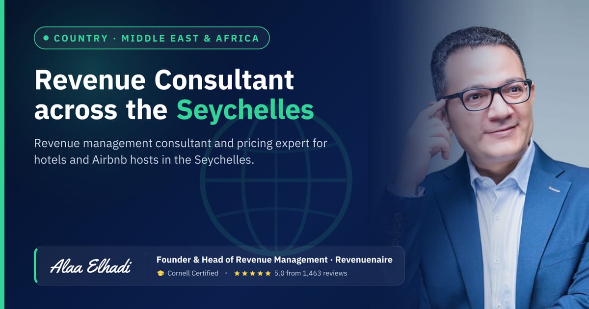 Revenue management consultant in Seychelles