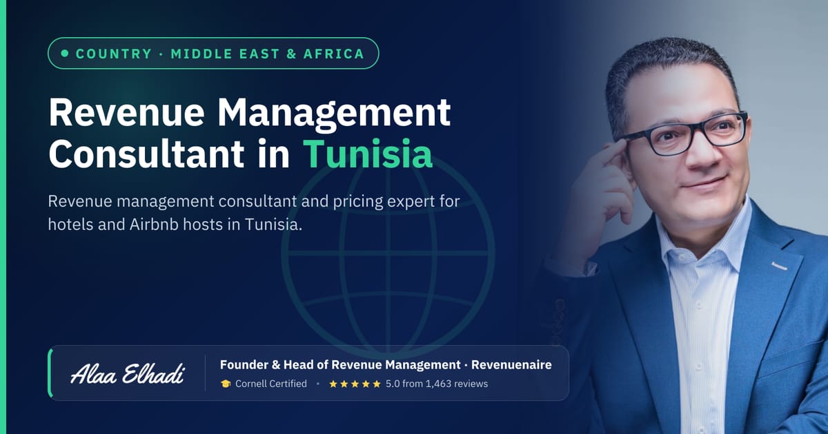 Revenue management consultant in Tunisia