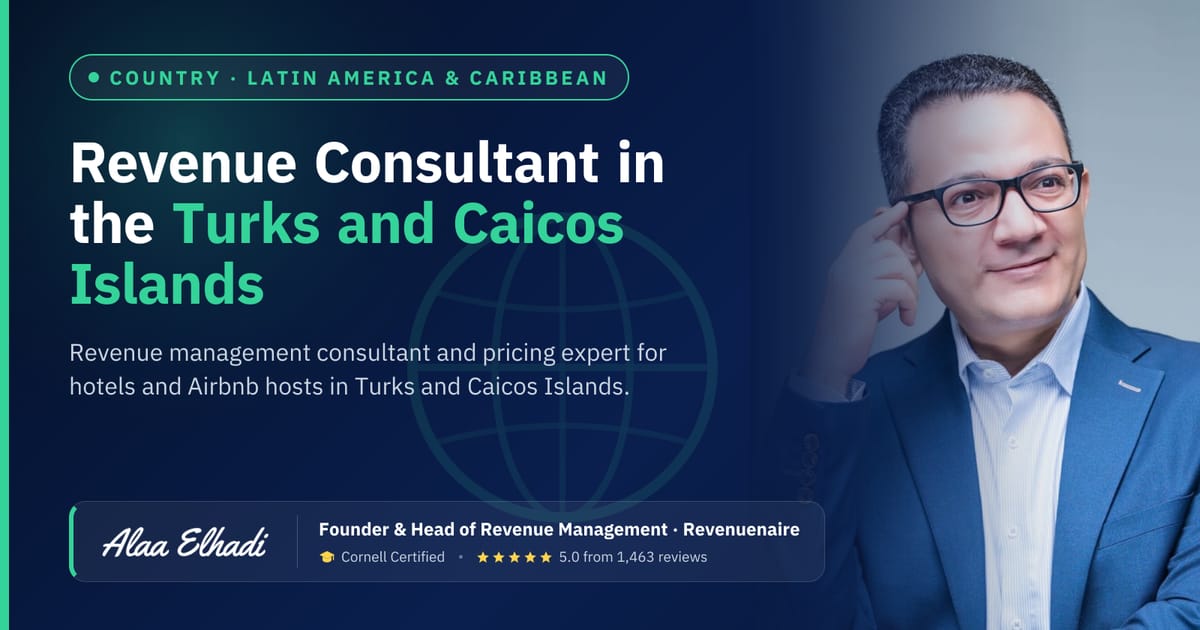 Revenue management consultant in Turks and Caicos Islands