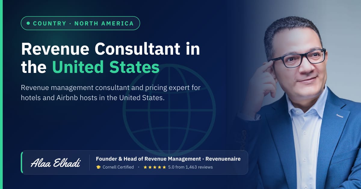 Revenue management consultant in United States
