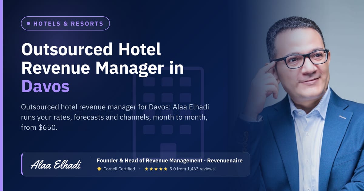 Outsourced Hotel Revenue Manager in Davos & Klosters, Switzerland