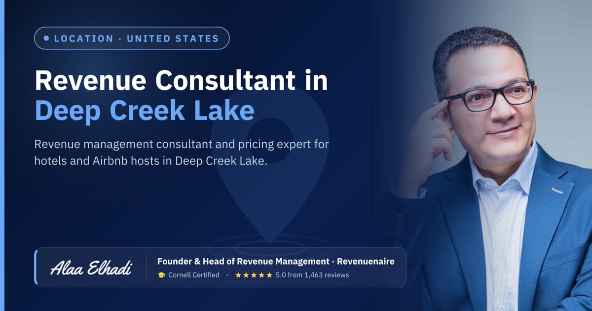 Revenue management consultant in Deep Creek Lake, United States