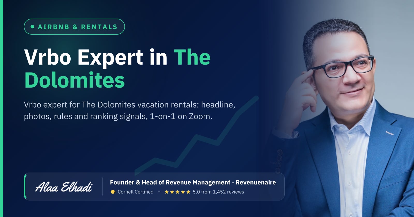 Vrbo Listing Optimization Expert in The Dolomites (Bolzano & Cortina), Italy