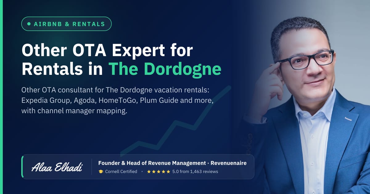 Expedia, Agoda and Other OTA Expert in The Dordogne & Périgord, France