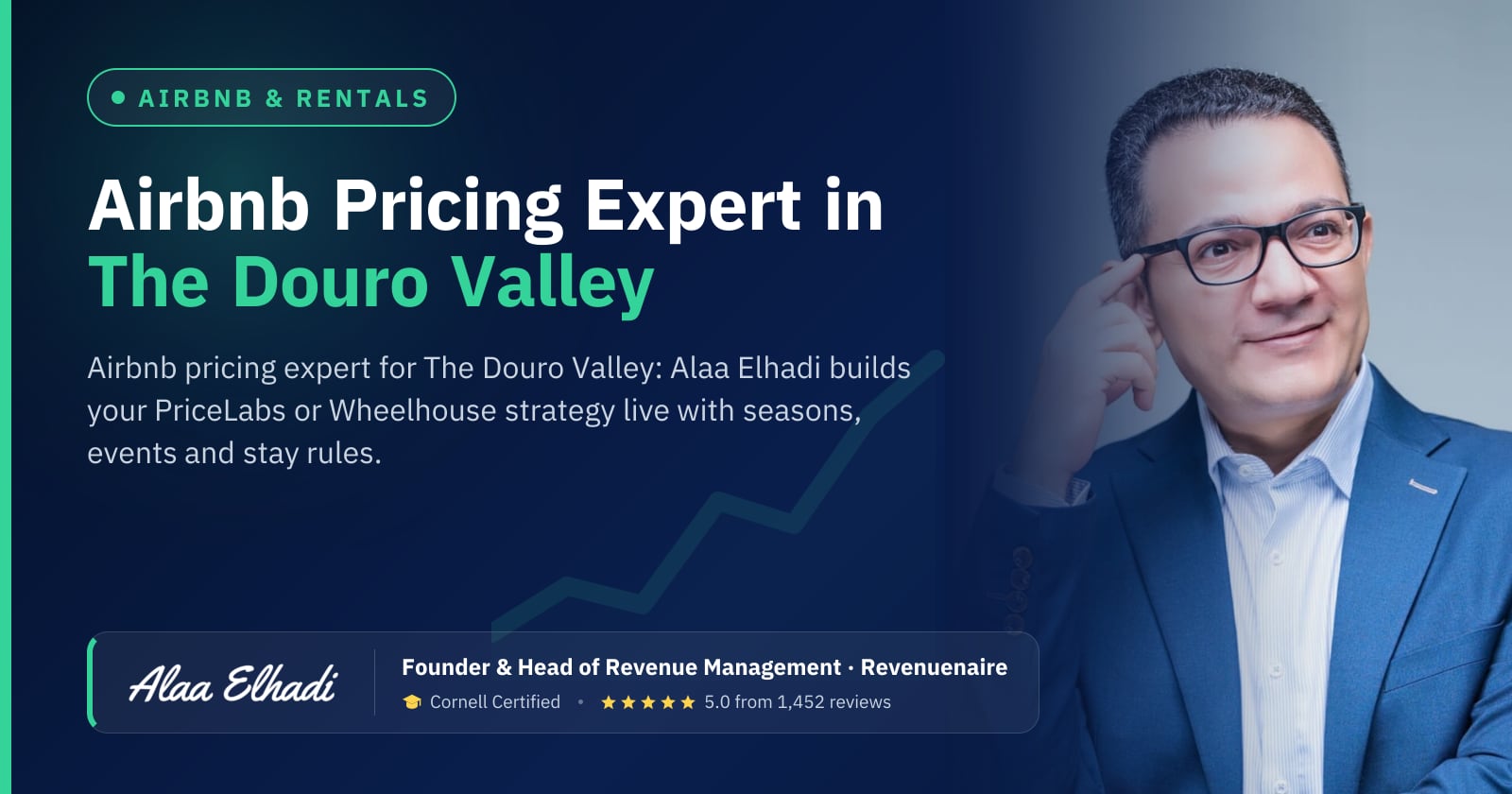 Airbnb Pricing Expert in The Douro Valley, Portugal
