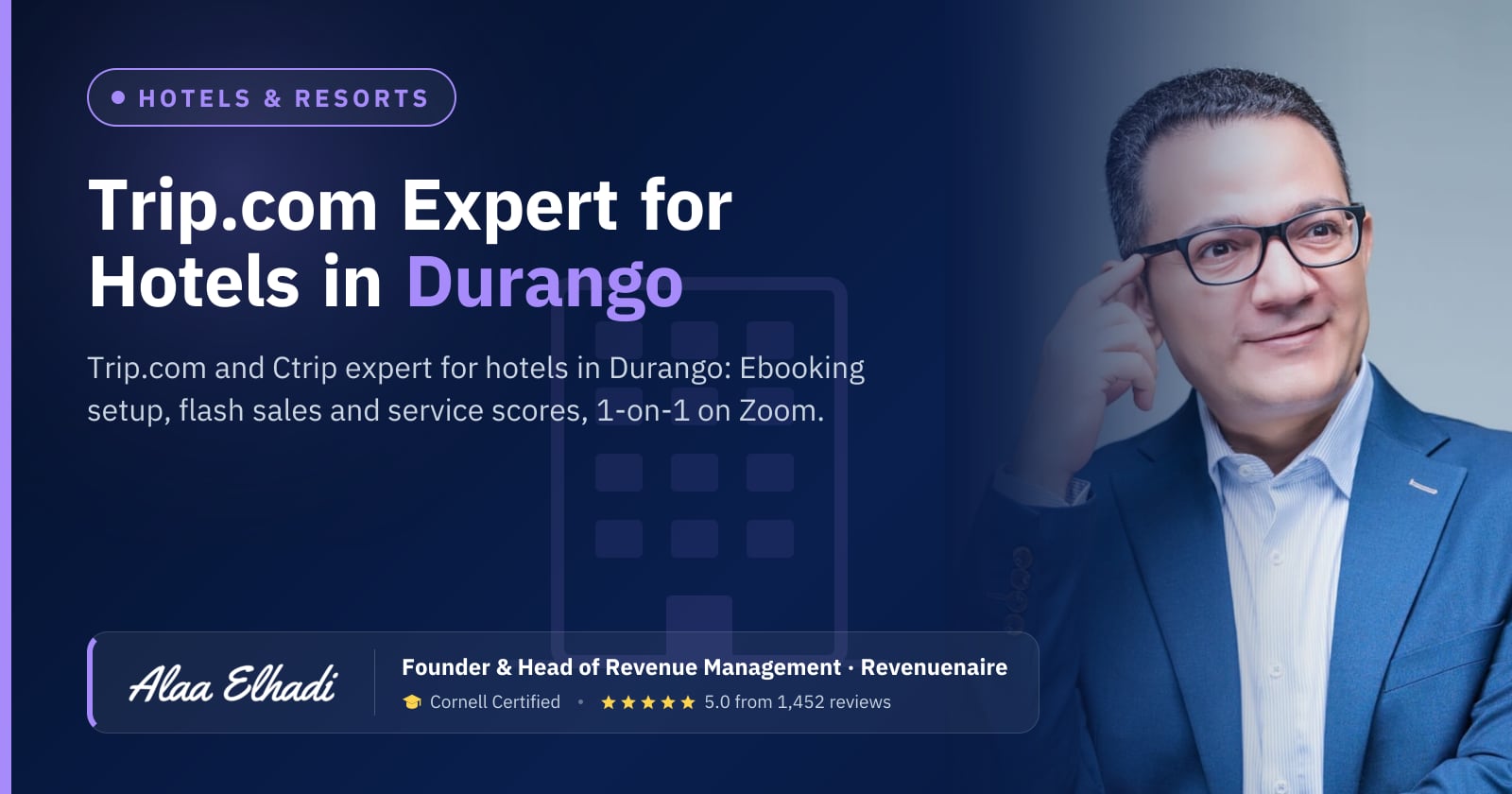 Trip.com Optimization Expert for Hotels in Durango & Southwest Colorado, United States