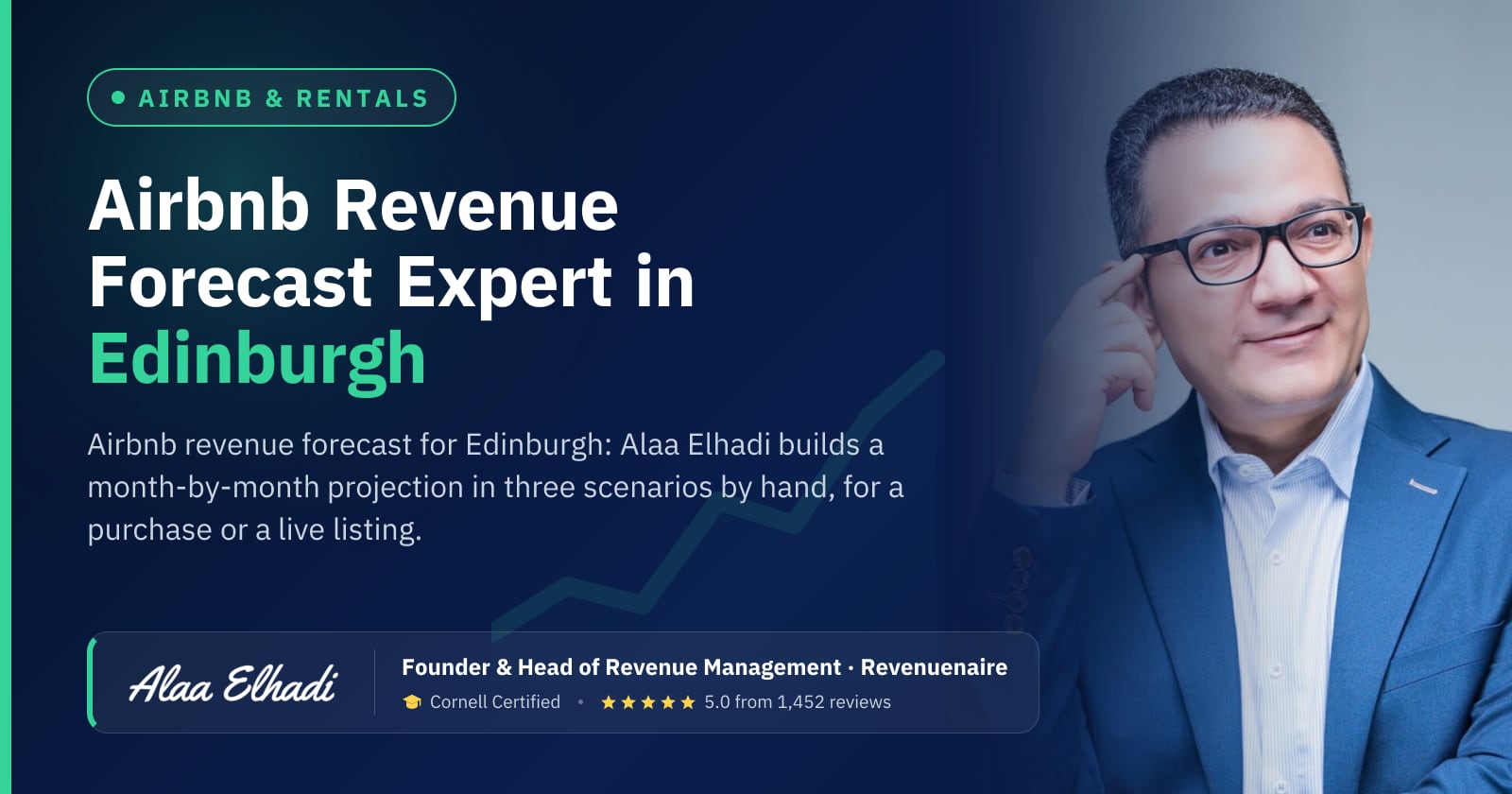 Airbnb Revenue Forecast Expert in Edinburgh, United Kingdom