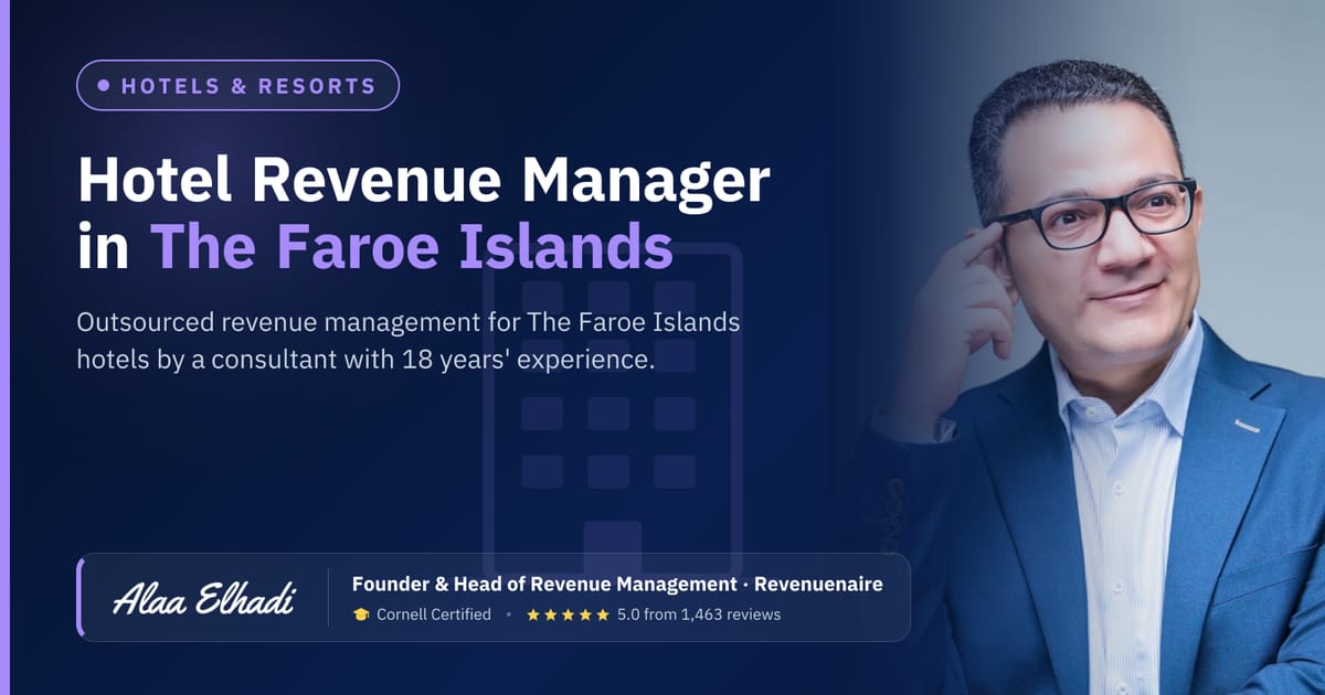 Outsourced Hotel Revenue Manager in The Faroe Islands (Tórshavn), Faroe Islands