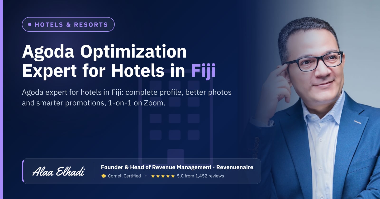 Agoda Optimization Expert for Hotels in Fiji (Nadi & Denarau), Fiji