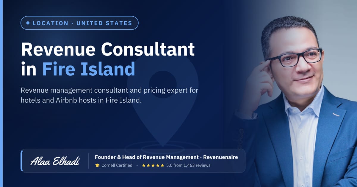 Revenue management consultant in Fire Island, United States