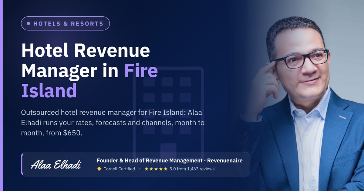 Outsourced Hotel Revenue Manager in Fire Island, United States