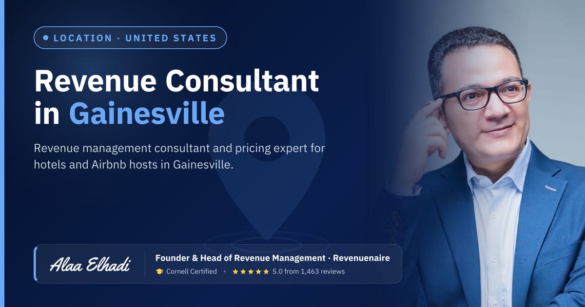 Revenue management consultant in Gainesville, United States