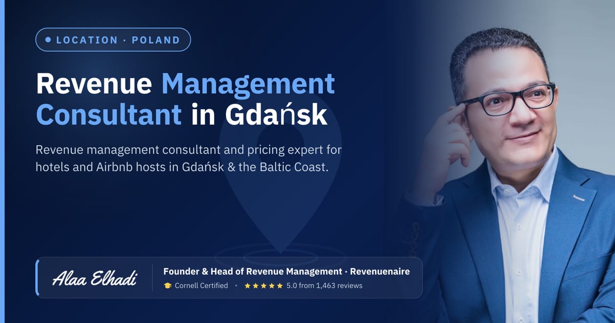Revenue management consultant in Gdańsk & the Baltic Coast, Poland