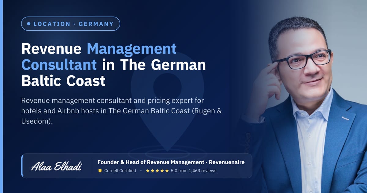 Revenue management consultant in The German Baltic Coast (Rugen & Usedom), Germany
