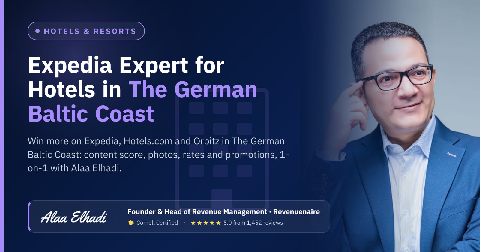 Expedia Optimization Expert for Hotels in The German Baltic Coast (Rugen & Usedom), Germany