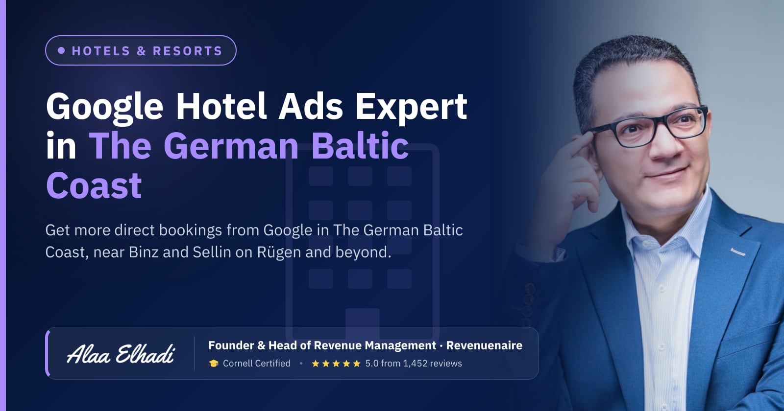 Google Hotel Ads Expert in The German Baltic Coast (Rugen & Usedom), Germany