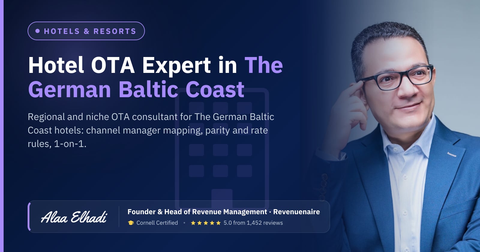 Regional Hotel OTA Optimization Expert in The German Baltic Coast (Rugen & Usedom), Germany
