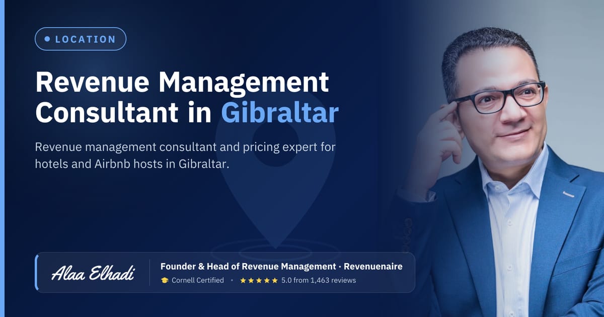 Revenue management consultant in Gibraltar, Gibraltar