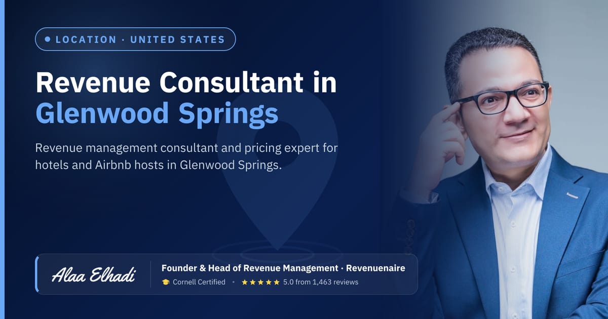 Revenue management consultant in Glenwood Springs, United States
