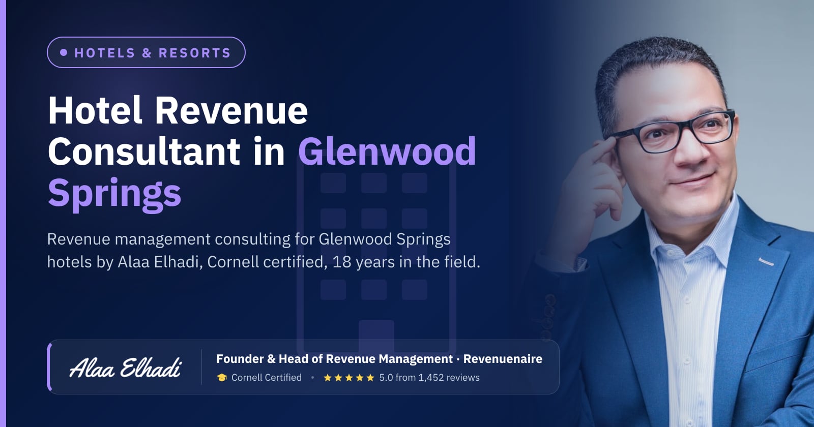 Hotel Revenue Management Consultant in Glenwood Springs, United States