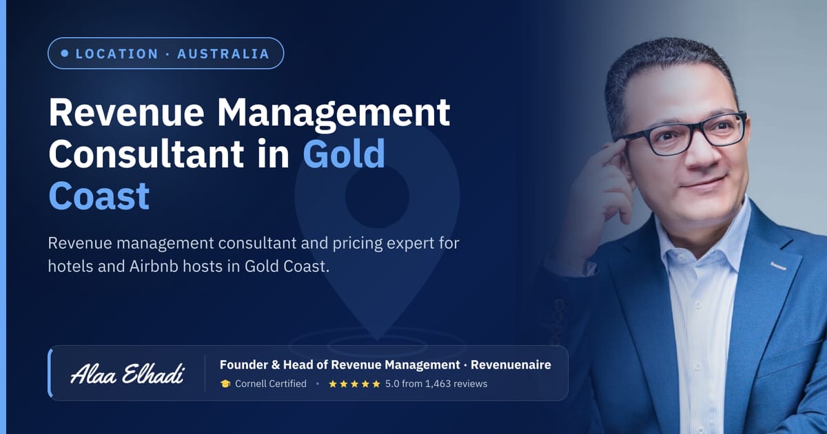 Revenue management consultant in Gold Coast, Australia
