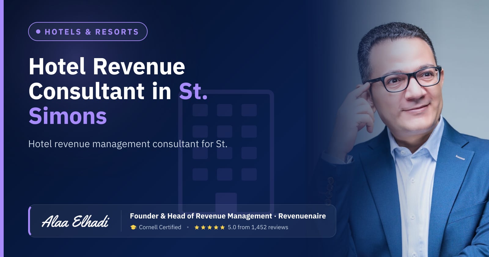 Hotel Revenue Management Consultant in St. Simons & Jekyll Island, United States