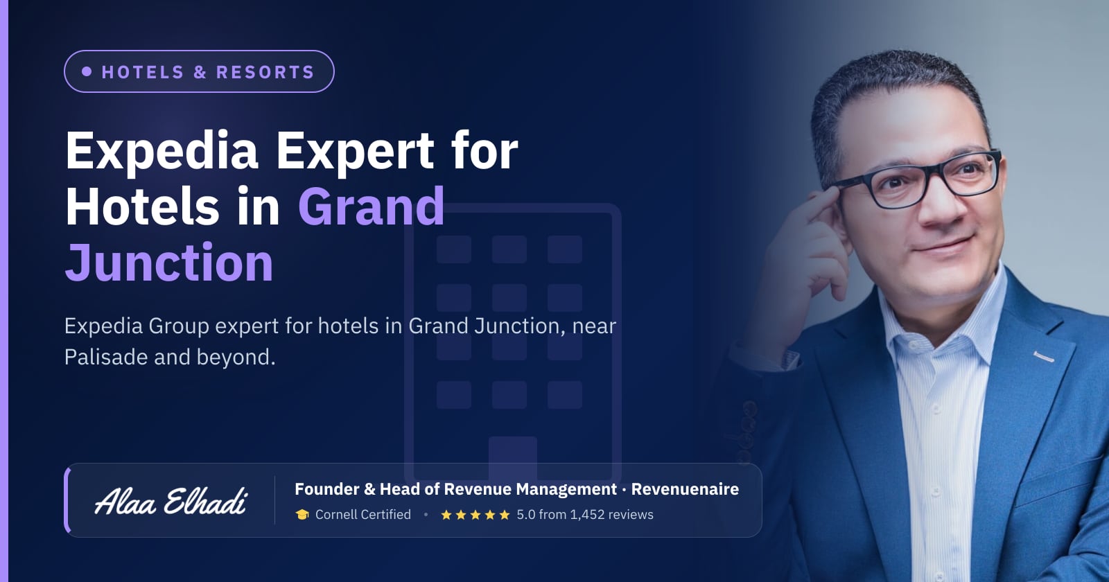 Expedia Optimization Expert for Hotels in Grand Junction & Colorado Wine Country, United States