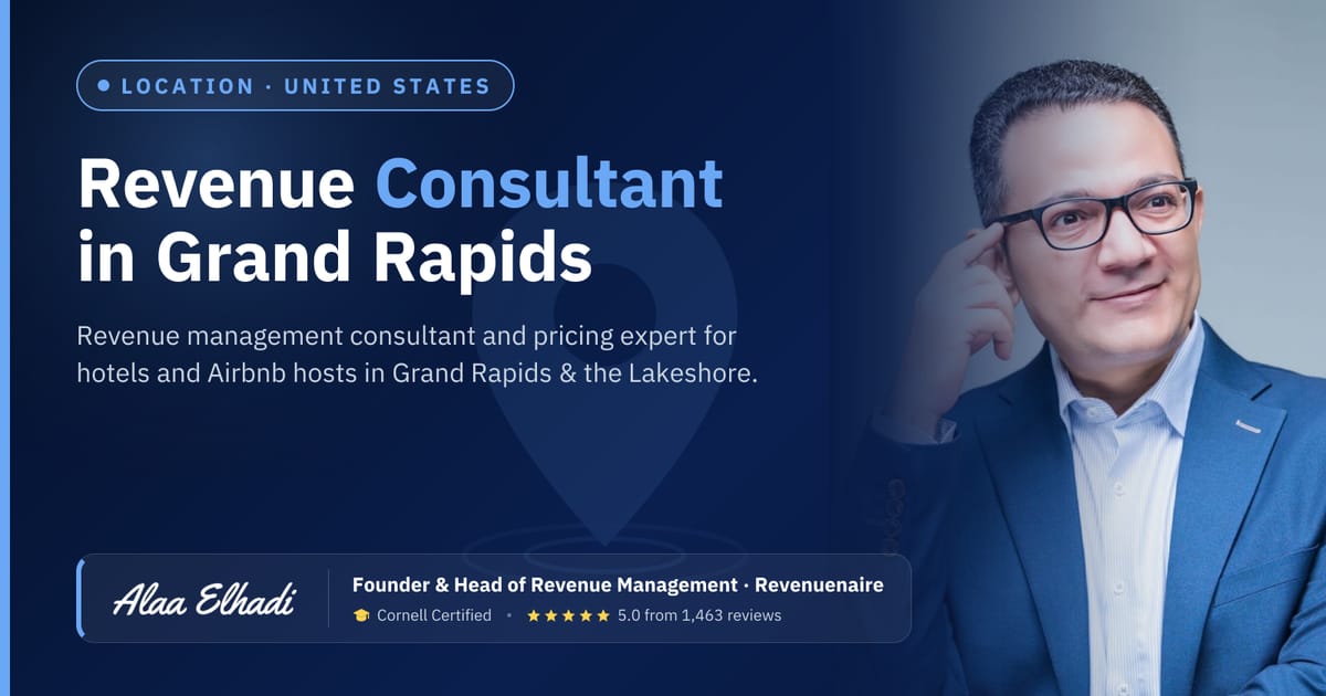 Revenue management consultant in Grand Rapids & the Lakeshore, United States