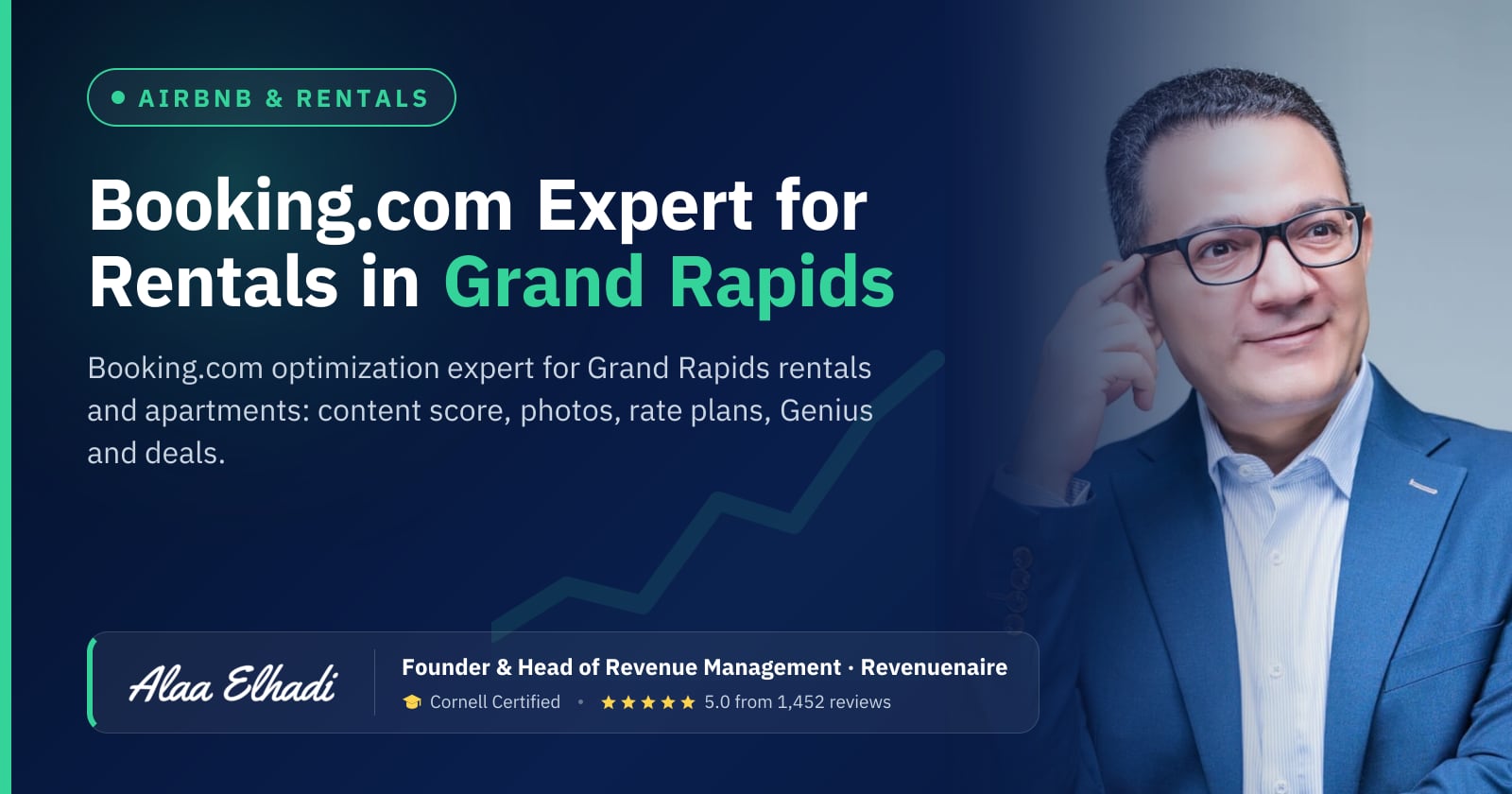 Booking.com Optimization Expert for Rentals in Grand Rapids & the Lakeshore, United States