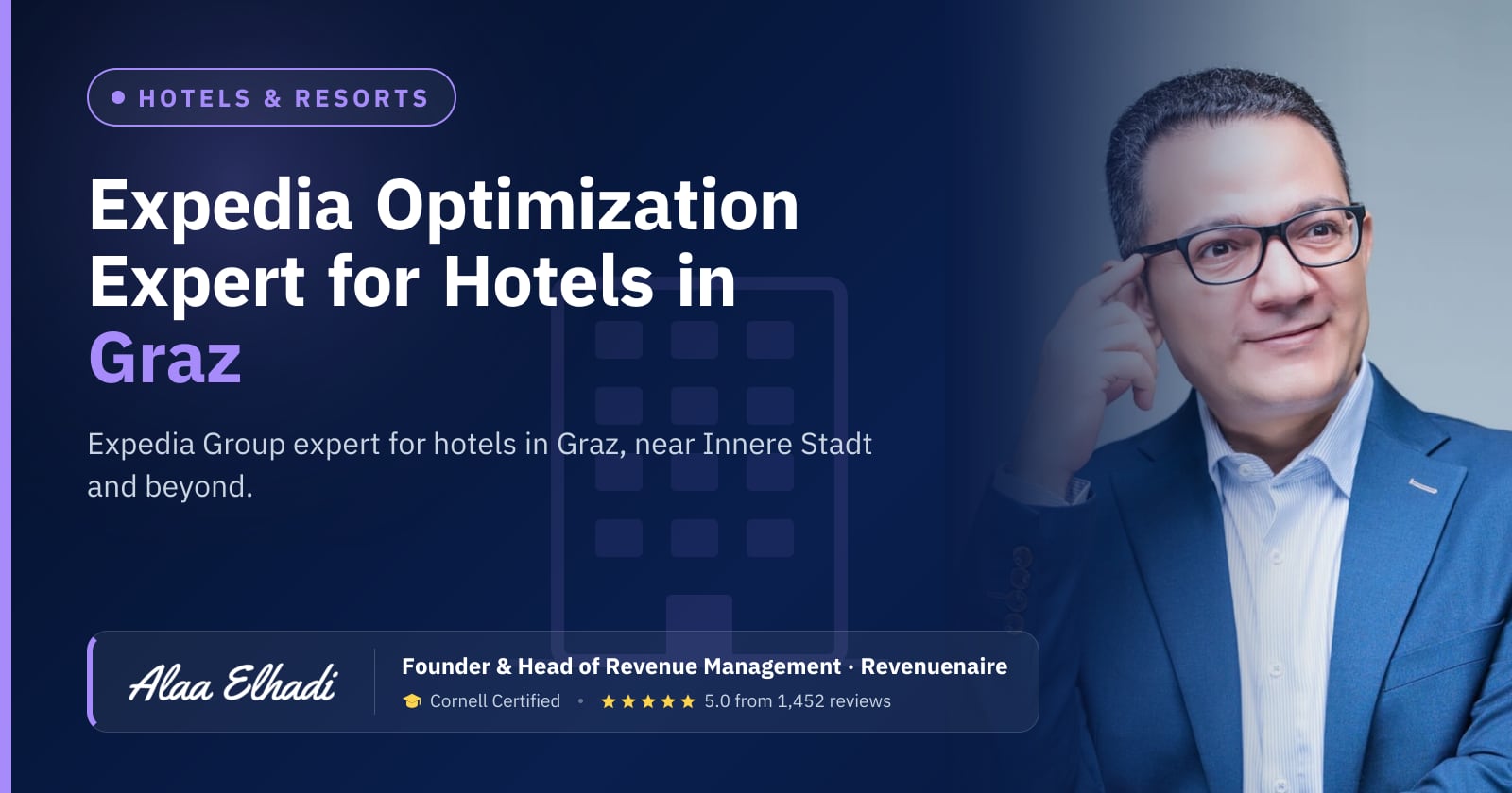 Expedia Optimization Expert for Hotels in Graz, Austria