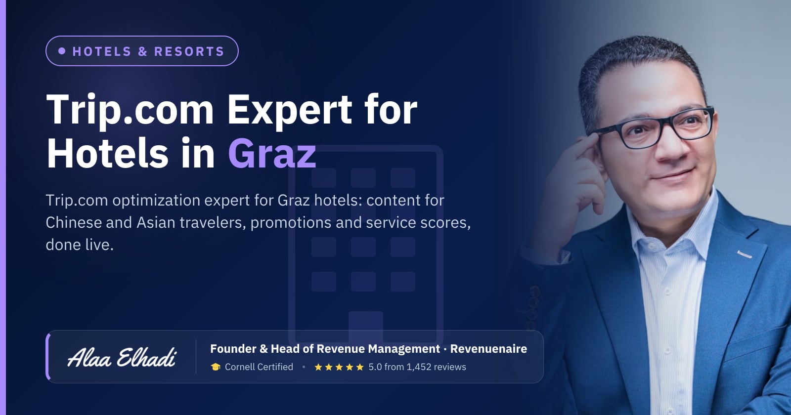 Trip.com Optimization Expert for Hotels in Graz, Austria