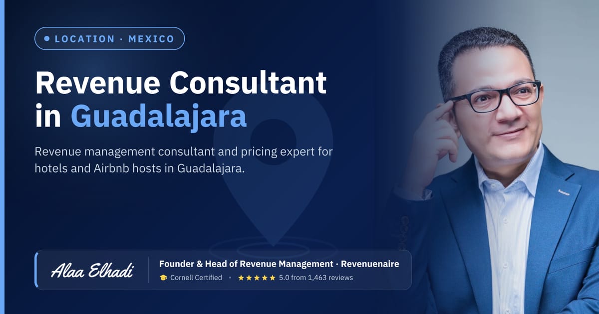 Revenue management consultant in Guadalajara, Mexico