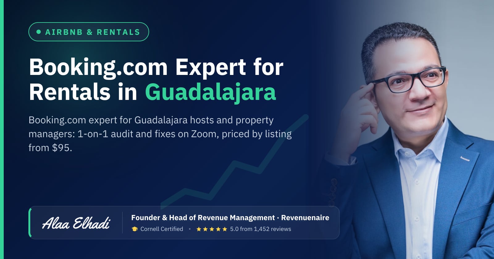 Booking.com Optimization Expert for Rentals in Guadalajara, Mexico