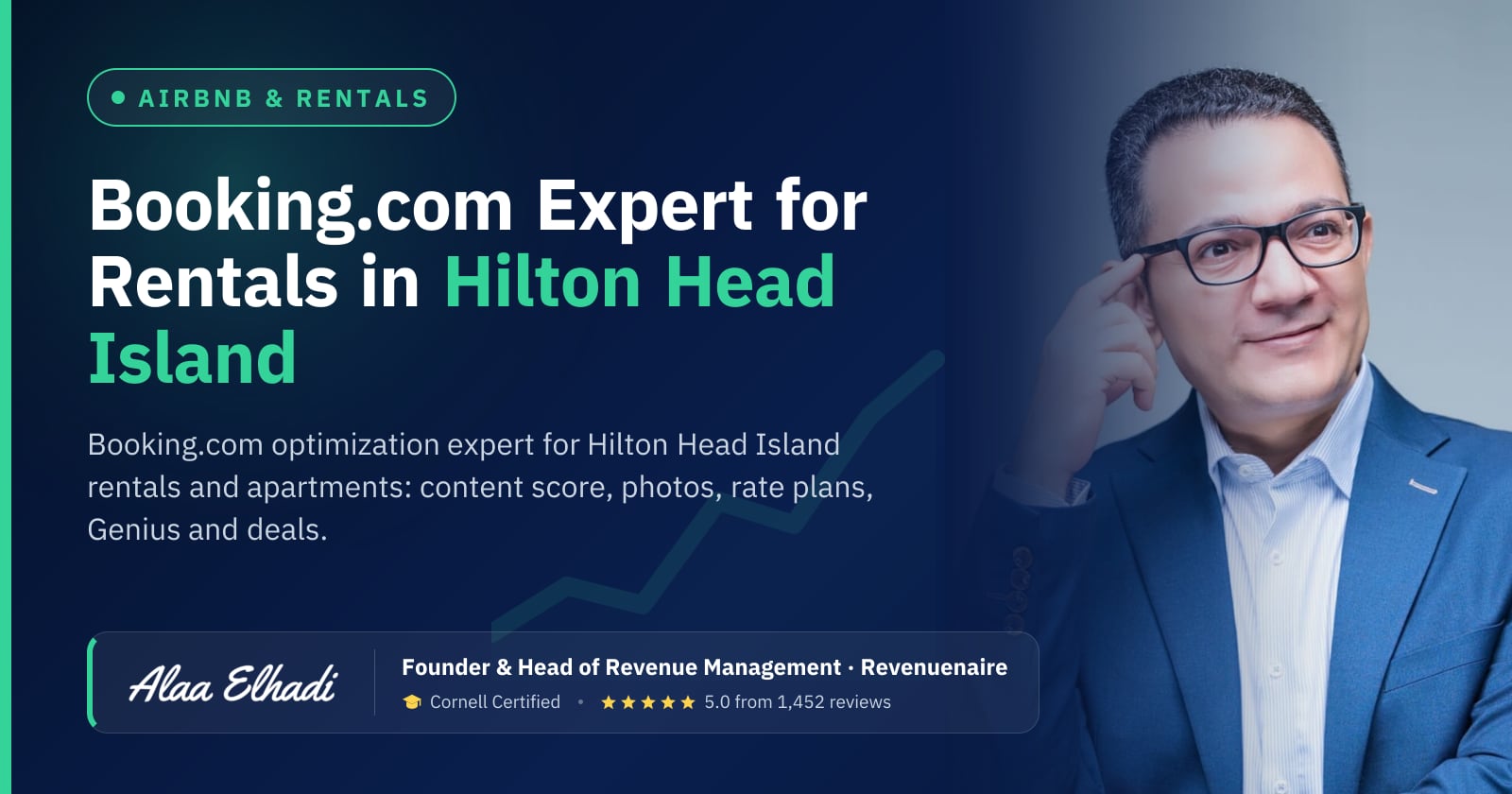 Booking.com Optimization Expert for Rentals in Hilton Head Island, United States