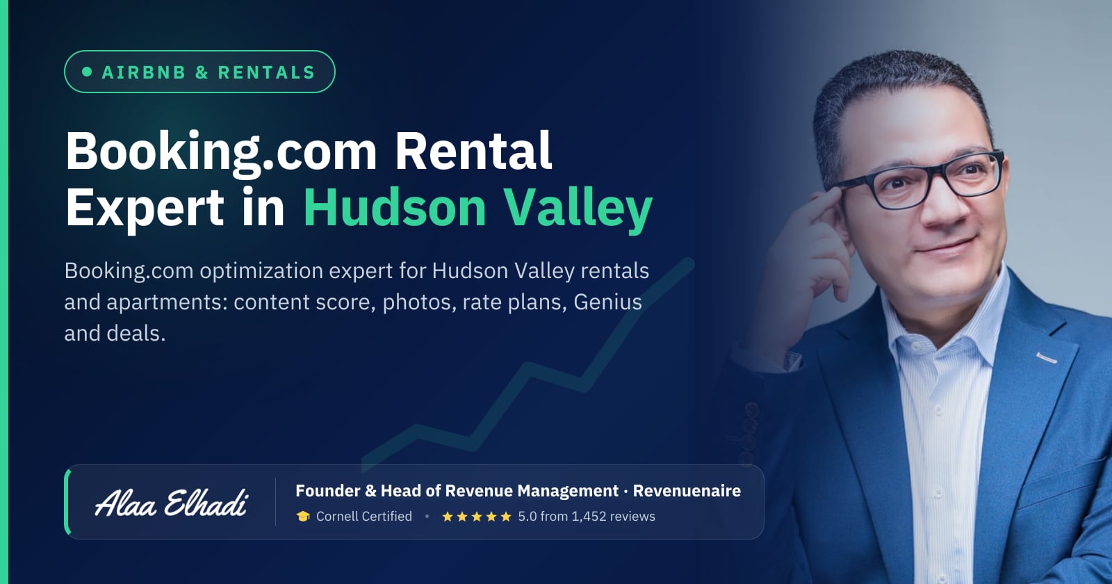 Booking.com Optimization Expert for Rentals in Hudson Valley & Catskills, United States