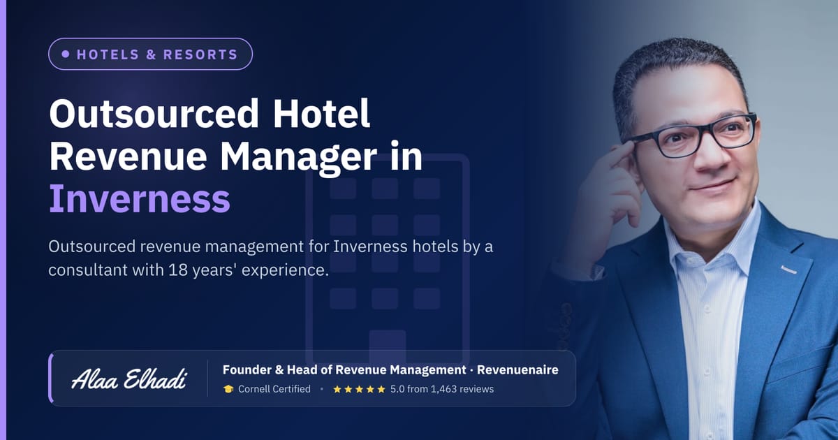 Outsourced Hotel Revenue Manager in Inverness & Loch Ness, United Kingdom