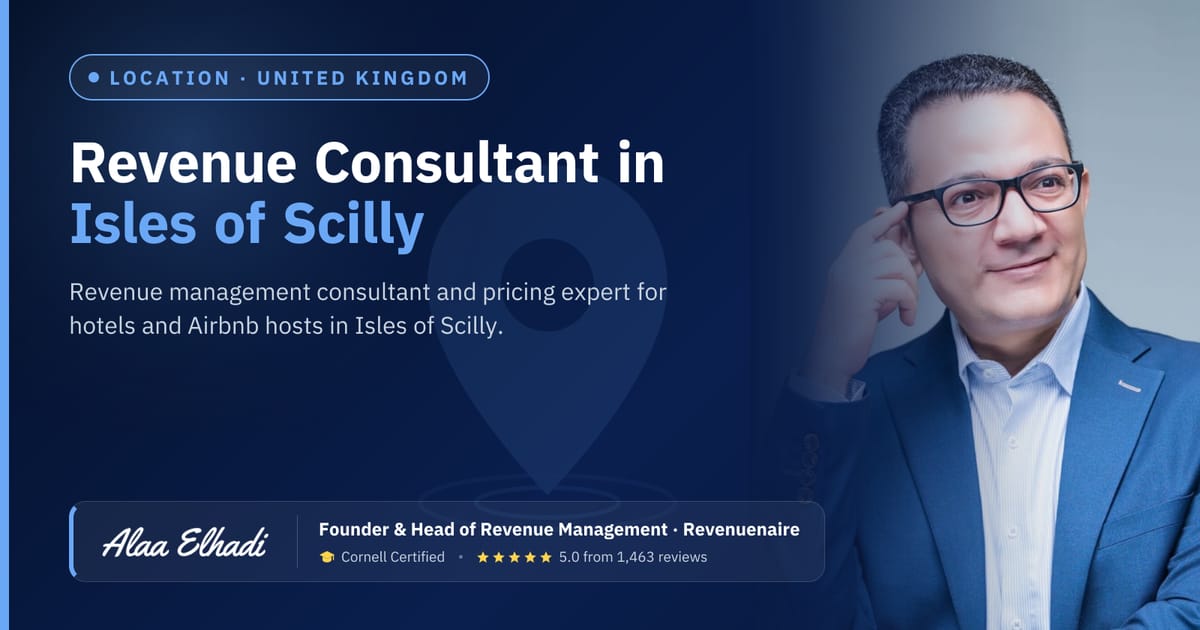 Revenue management consultant in Isles of Scilly, United Kingdom