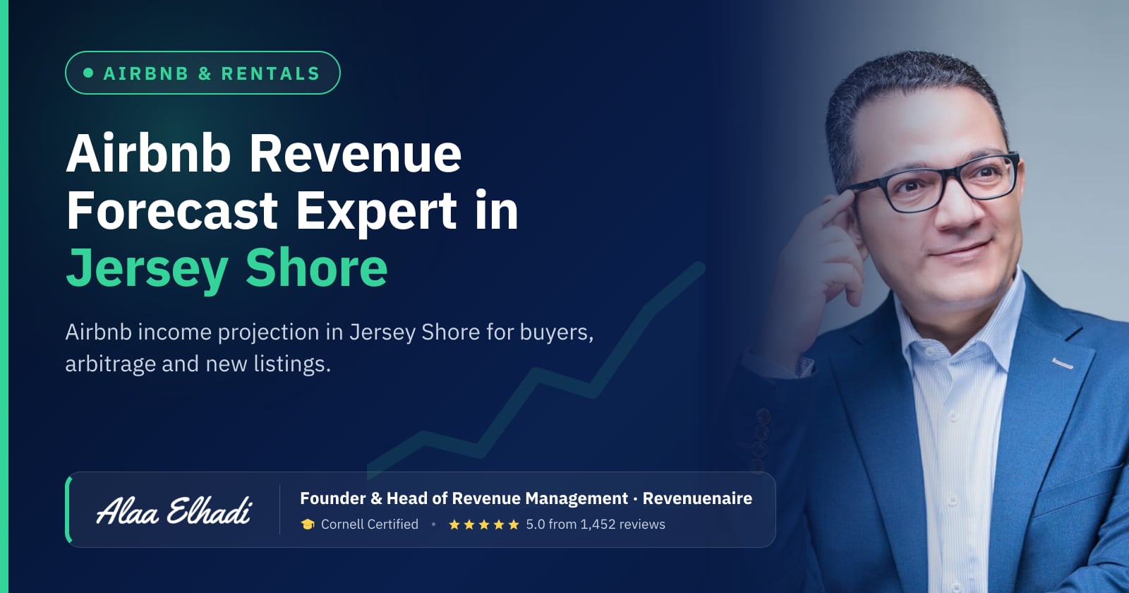 Airbnb Revenue Forecast Expert in Jersey Shore, United States
