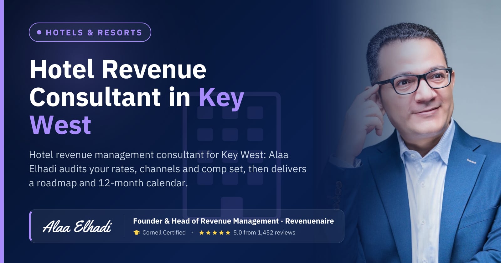 Hotel Revenue Management Consultant in Key West & Florida Keys, United States