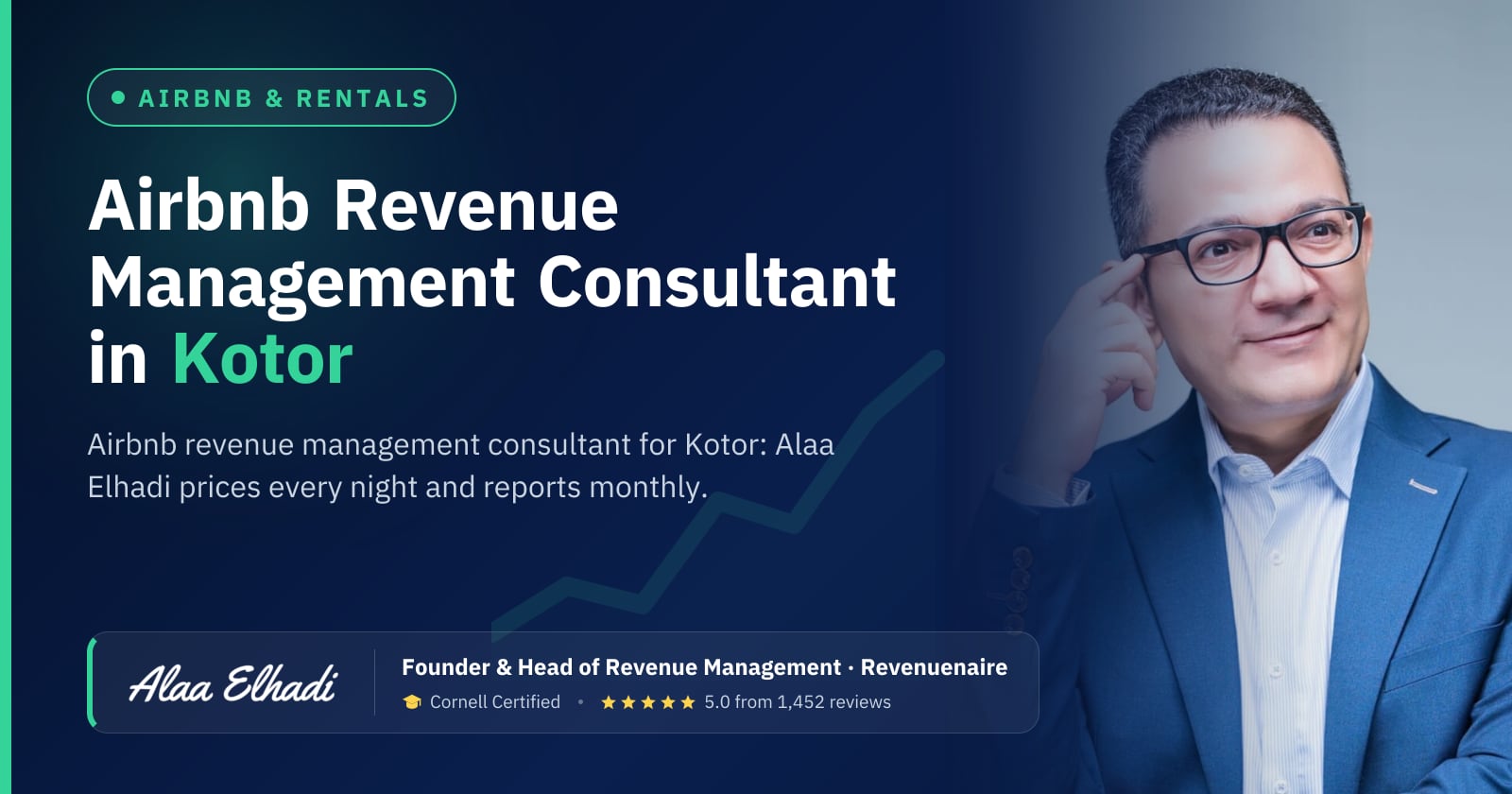 Airbnb Revenue Management Consultant in Kotor & the Bay of Kotor, Montenegro