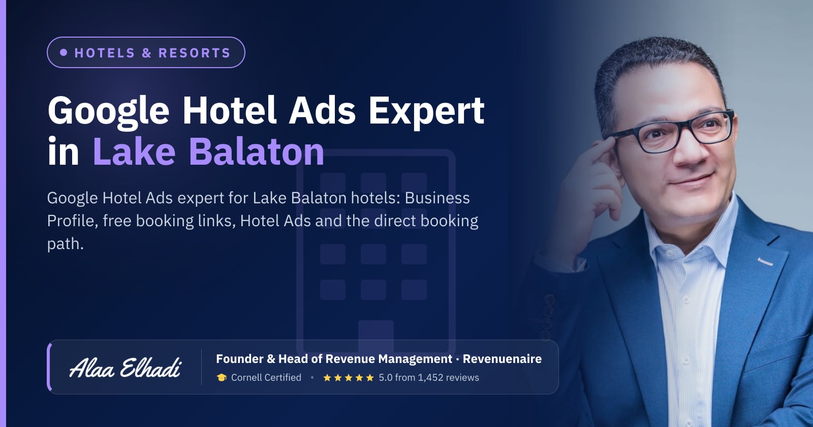 Google Hotel Ads Expert in Lake Balaton, Hungary