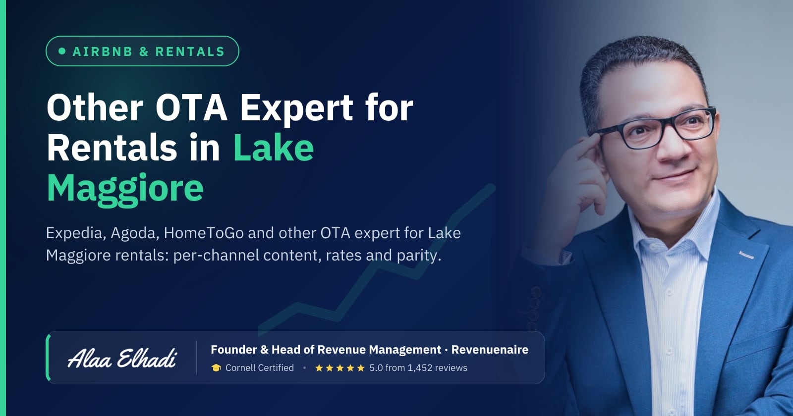 Expedia, Agoda and Other OTA Expert in Lake Maggiore & Lake Orta, Italy