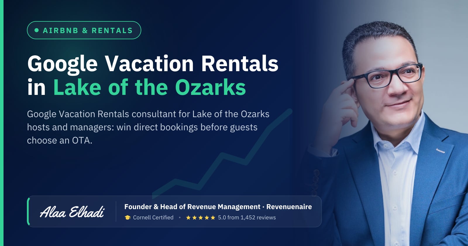Google Vacation Rentals Expert in Lake of the Ozarks, United States