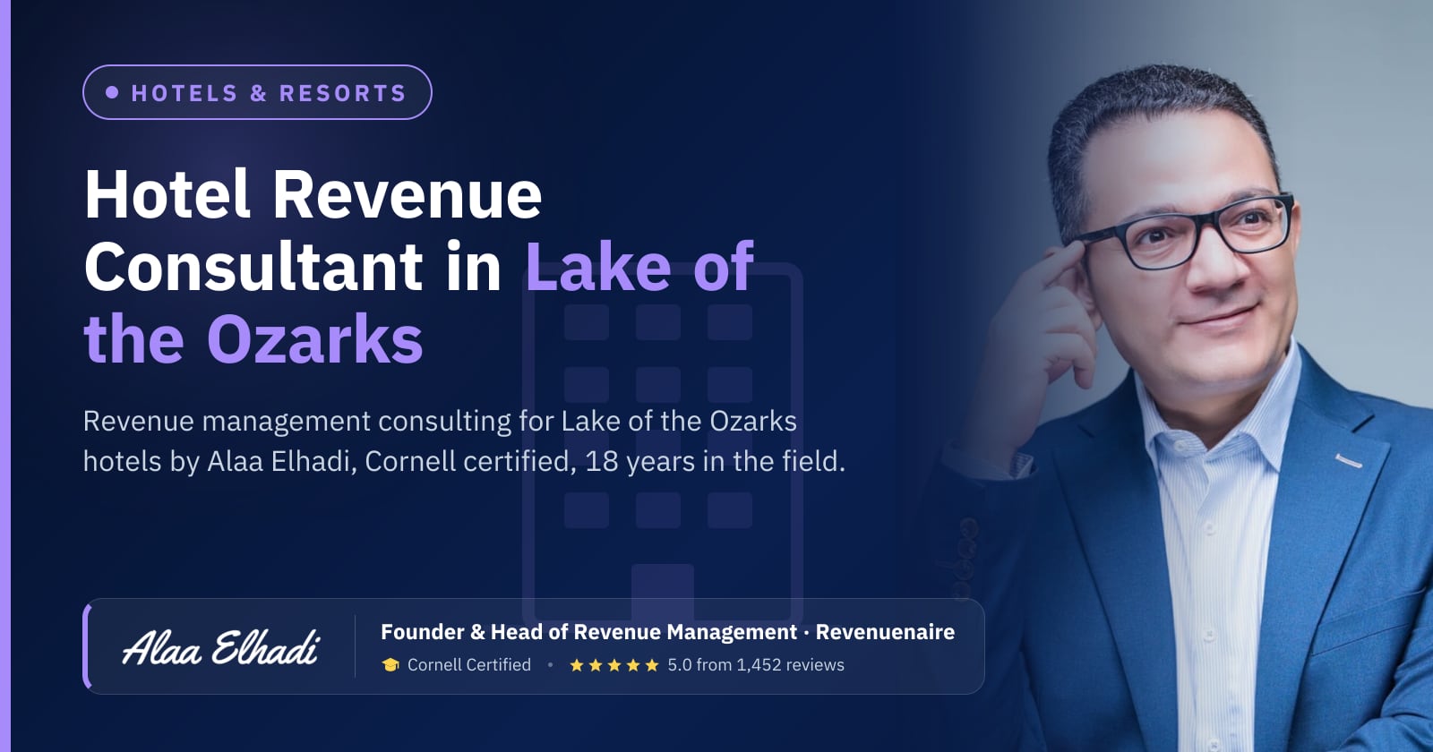 Hotel Revenue Management Consultant in Lake of the Ozarks, United States