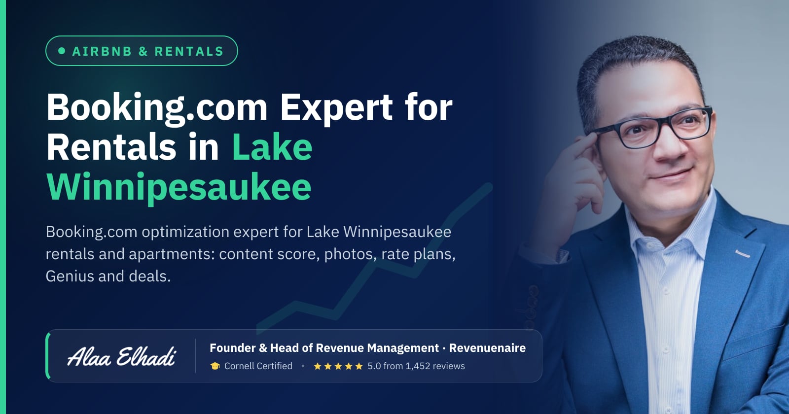 Booking.com Optimization Expert for Rentals in Lake Winnipesaukee, United States